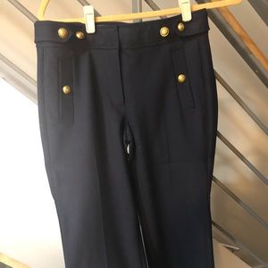 Navy blue sailor style pants
